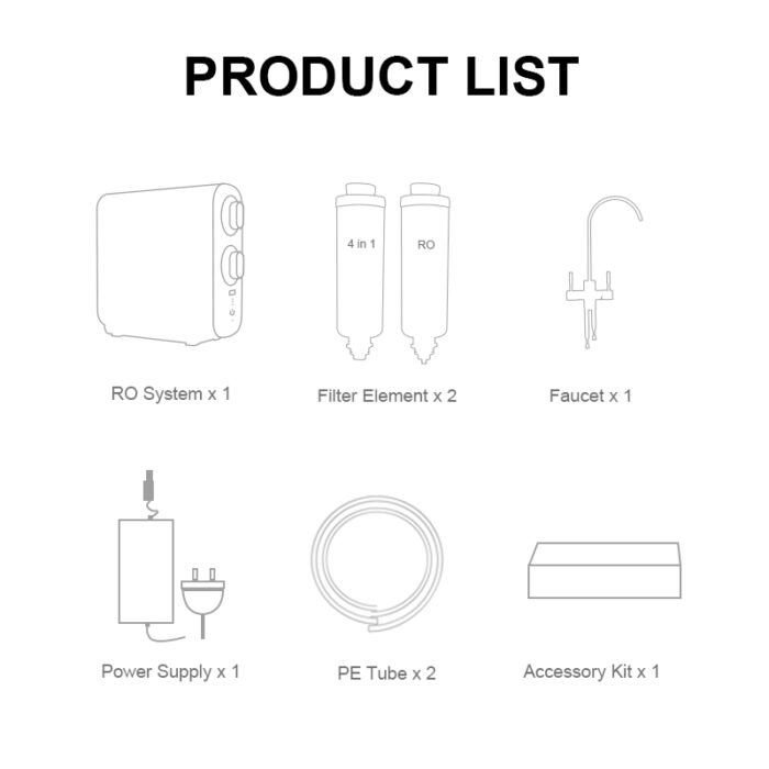 PA9 RO - Tankless Under Sink Reverse Osmosis System - TDS Display - Dual Water System - 600 GPD - Image 4