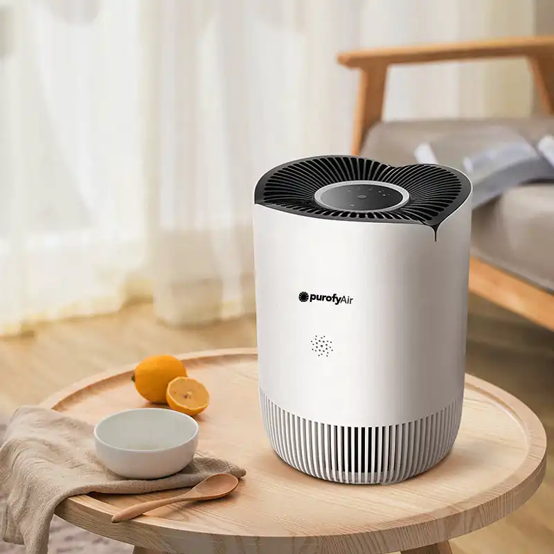 Smart HEPA 13 Home Air Purifier for Bedrooms and Living Rooms product on table
