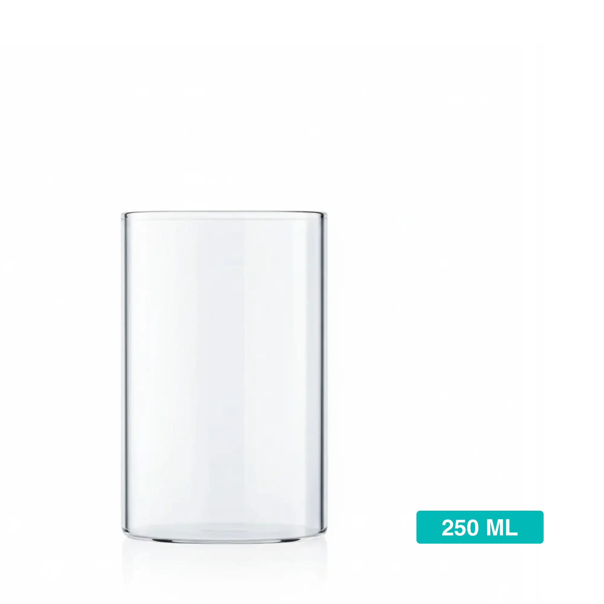 Borosilicate Glass Water Tumbler - 250ml