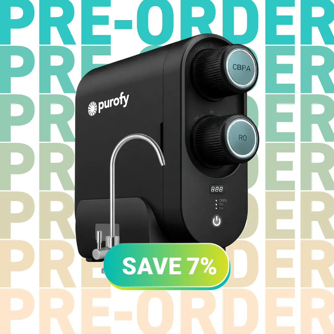 Purofy X7 Pro preorder promotion water purifier