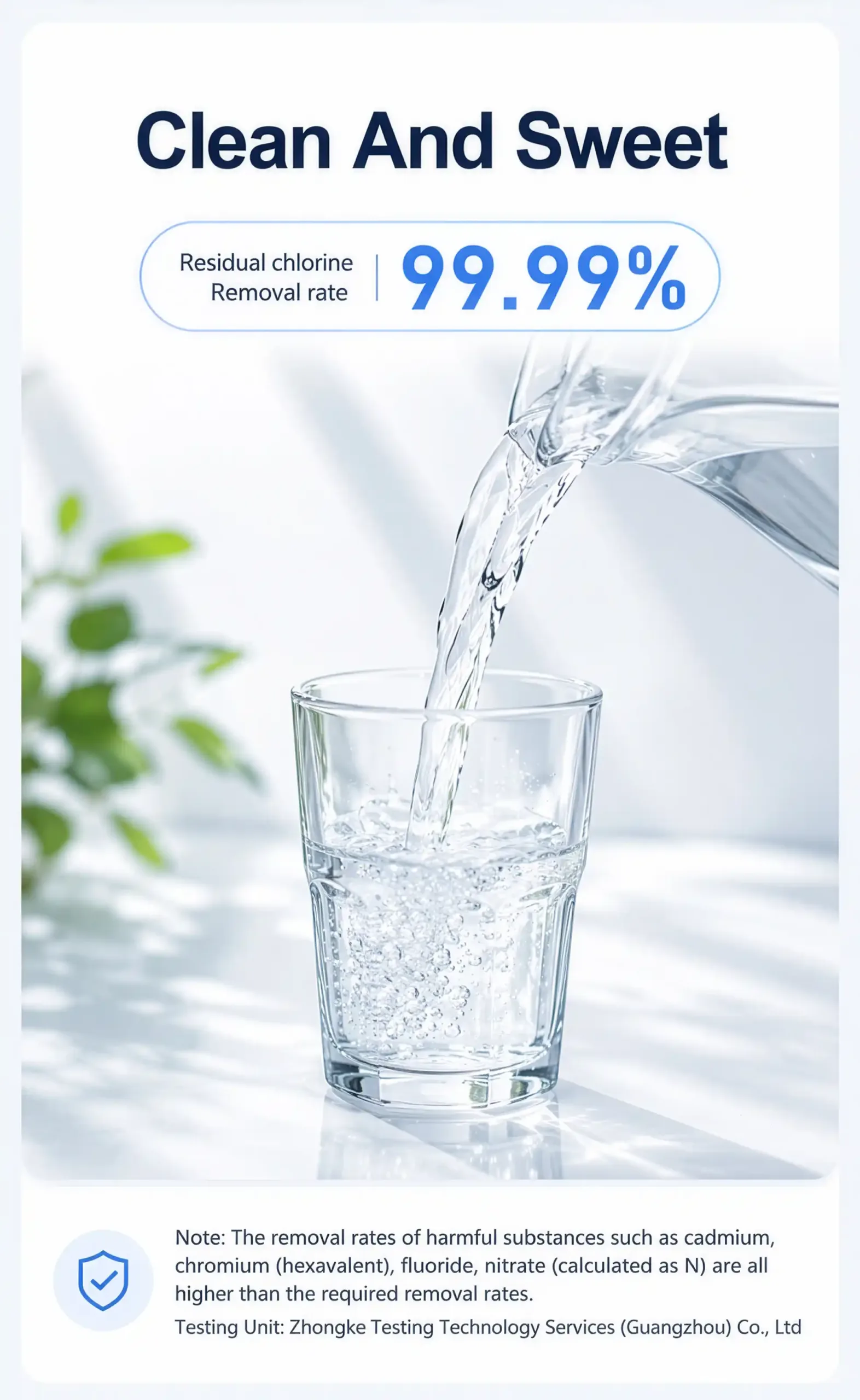 purofy a9 plus chlorine removal clean drinking water scaled