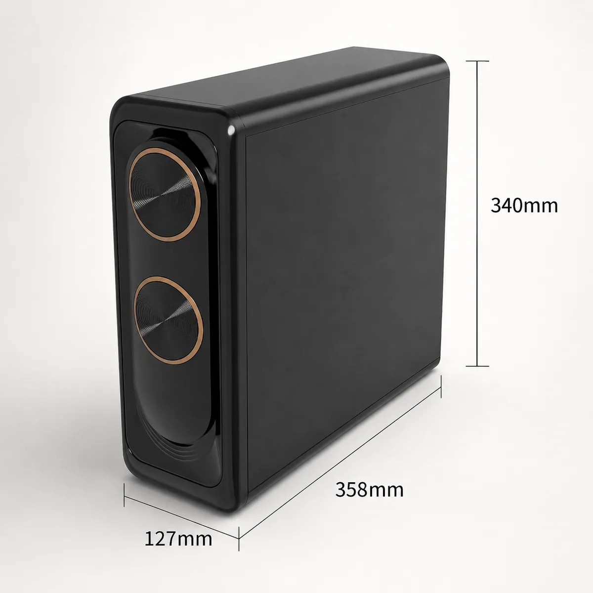 Purofy X8 800GPD Tankless RO Water Purifier in Maldives | Zero Stagnant Water System 8 Purofy X8 800GPD RO water purifier dimensions 127x358x340mm Maldives