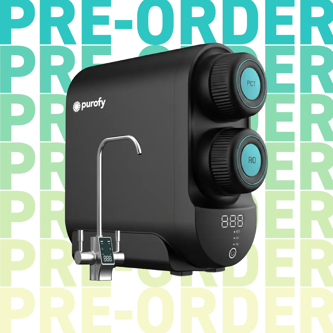 Preorder Promotion: Save 7% on Our Most Popular Water Purifiers 4 Purofy A9 Pro tankless RO water purifier preorder promotion