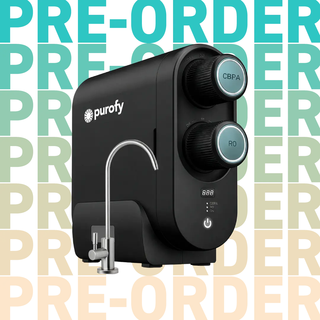 Preorder Promotion: Save 7% on Our Most Popular Water Purifiers 3 Purofy X7 Pro tankless RO water purifier preorder promotion