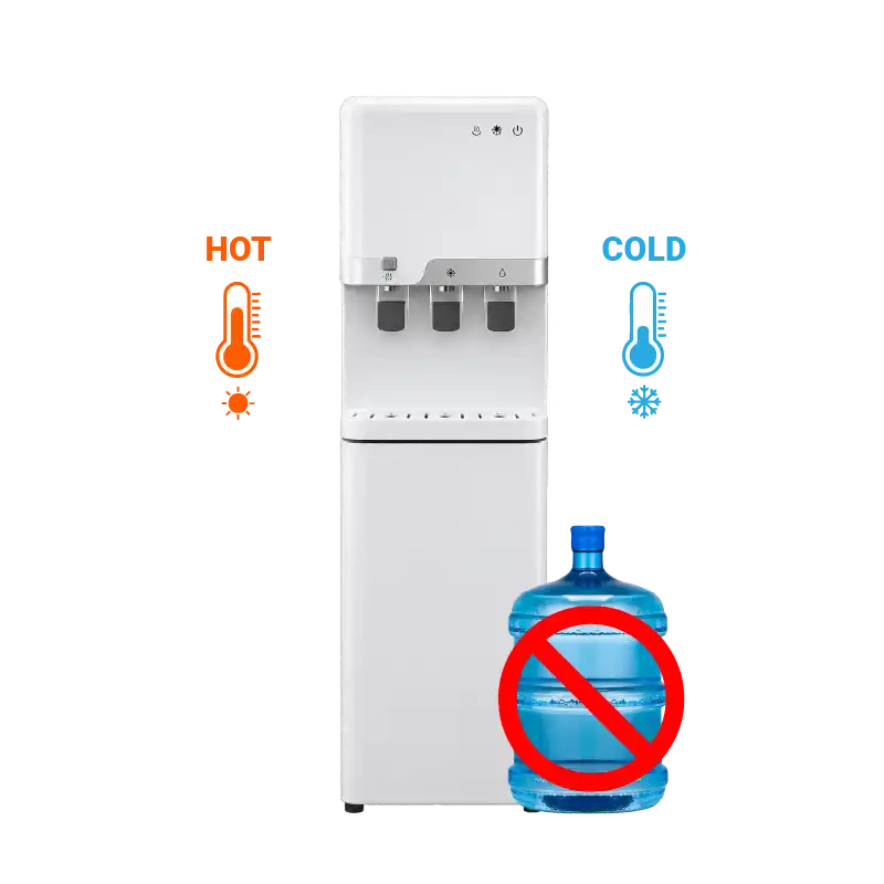 Home 6 Purofy floorstanding hot and cold RO water dispenser